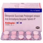 Amlopin-M 25 Tablet 10's, Pack of 10 TABLETS