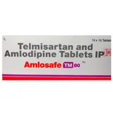 Amlosafe TM 80 Tablet 10's, Pack of 10 TabletS