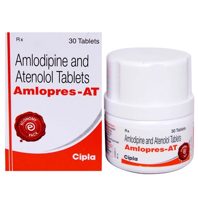 Amlopres-AT Tablet 30's, Pack of 30 TABLETS