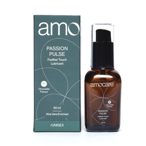 Amocare Passion Pulse Touch Chocolate Flavour Lubricant, 50 ml