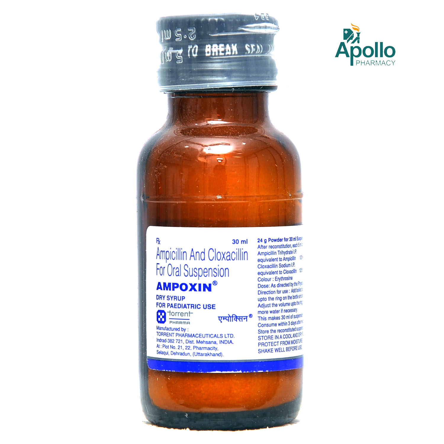 Buy Ampoxin Dry Syrup 30 ml Online