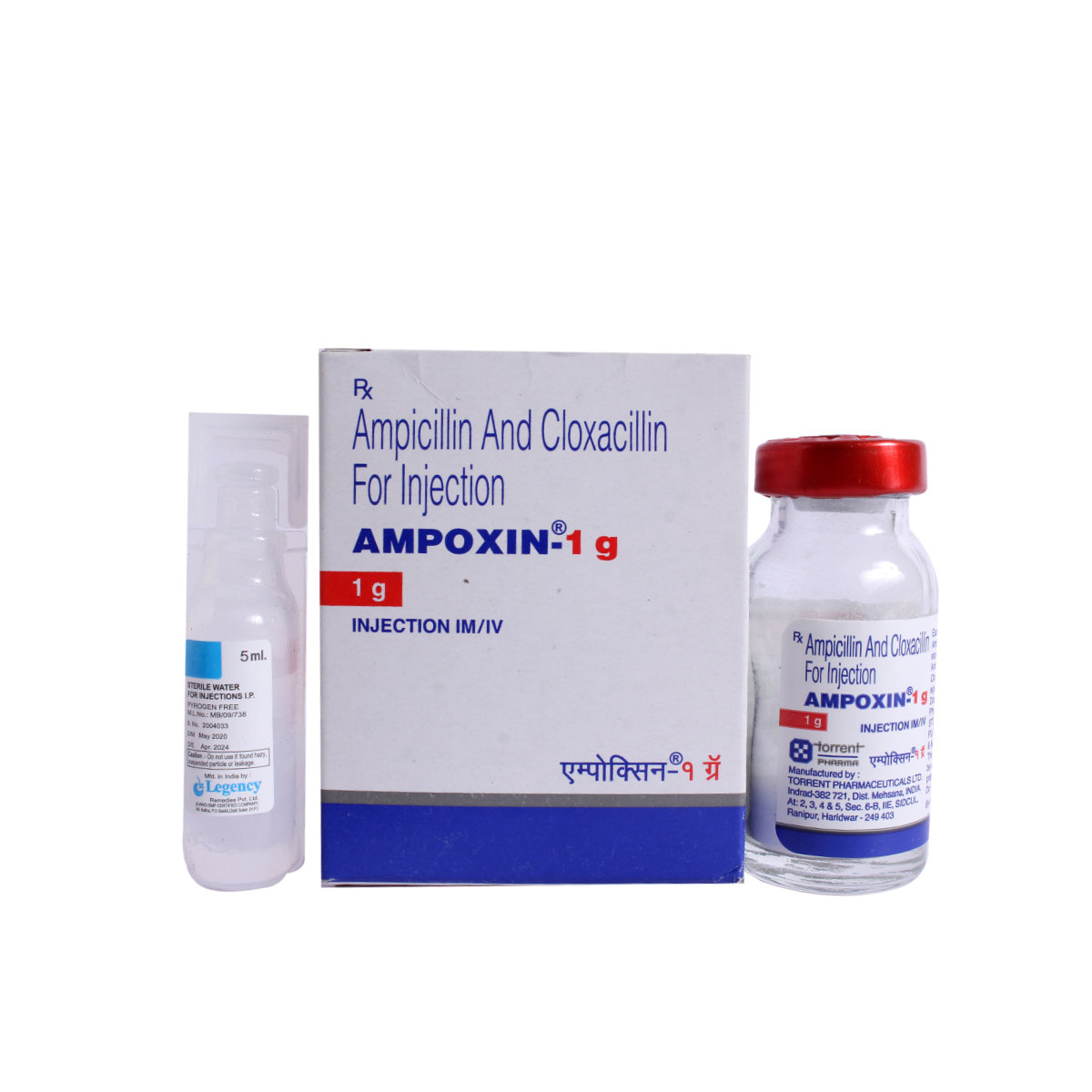 Ampoxin- 1 g Injection 1's, Pack of 1 Injection Ampoxin- 1 g Injection 1's, Pack of 1 Injection
