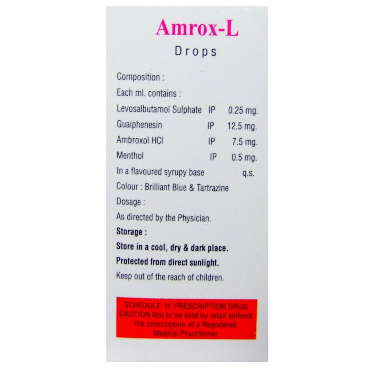 Amrox-L Drops 15 ml, Pack of 1 Drops Amrox-L Drops 15 ml, Pack of 1 Drops