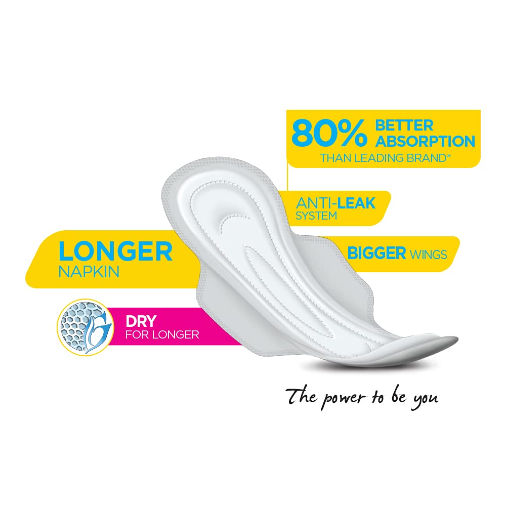 Amrutanjan Comfy Snug Fit Sanitary Pads XL, 18 Count, Pack of 1 Amrutanjan Comfy Snug Fit Sanitary Pads XL, 18 Count, Pack of 1