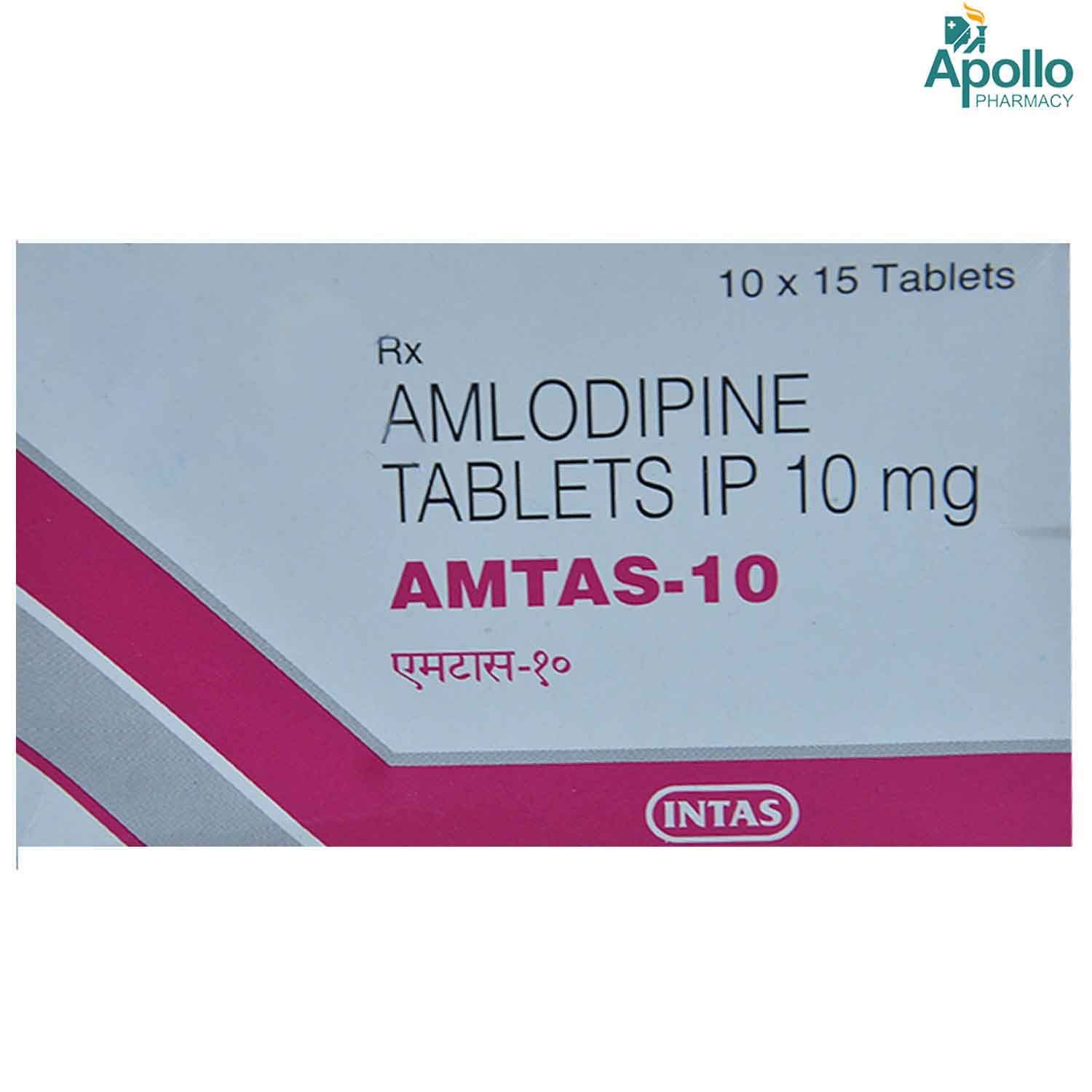 Amtas 10 Tablet Uses Side Effects Price Apollo Pharmacy