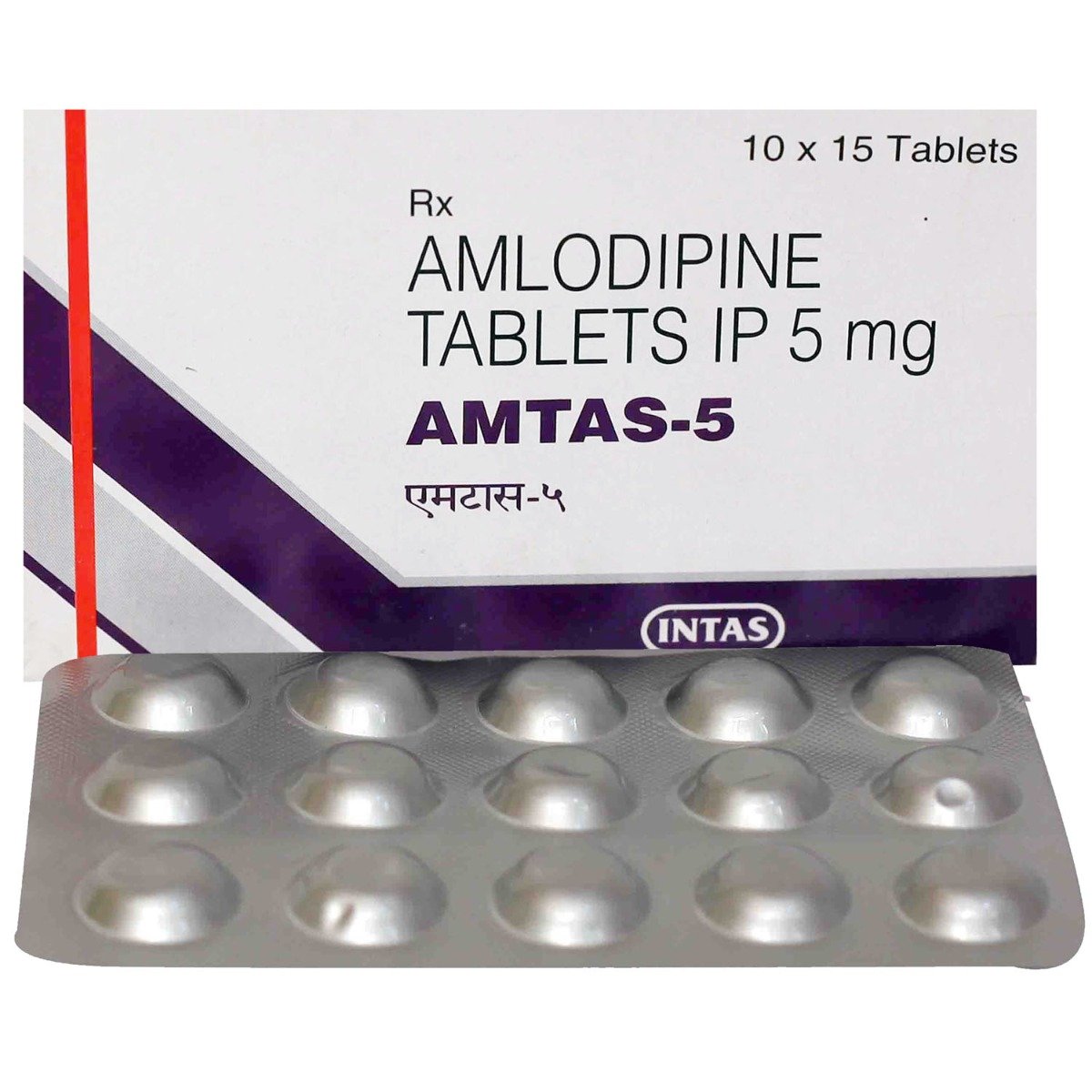 Amtas 5 Tablet 15's, Pack of 15 TabletS Amtas 5 Tablet 15's, Pack of 15 TabletS