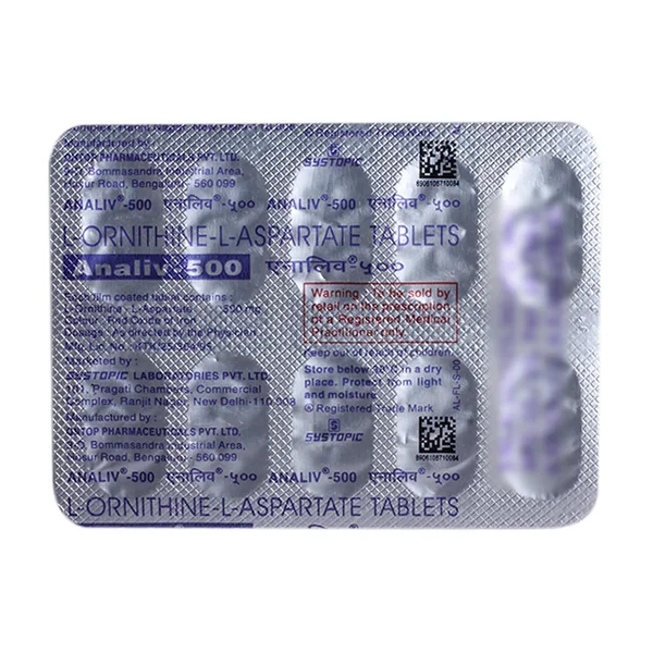 Analiv 500 mg Tablet 10's, Pack of 10 TabletS