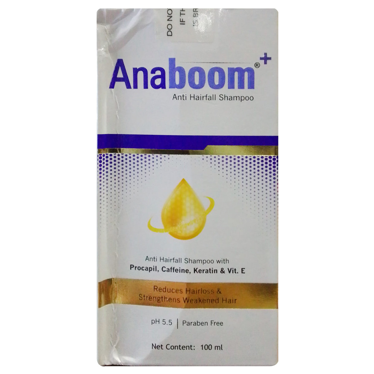 Anaboom Plus Anti Hairfall Shampoo, 100 ml, Pack of 1 Anaboom Plus Anti Hairfall Shampoo, 100 ml, Pack of 1