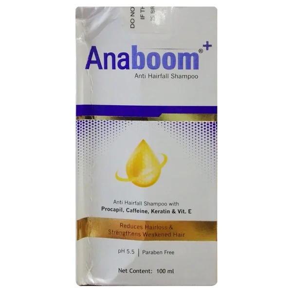 Anaboom Plus Anti Hairfall Shampoo, 100 ml