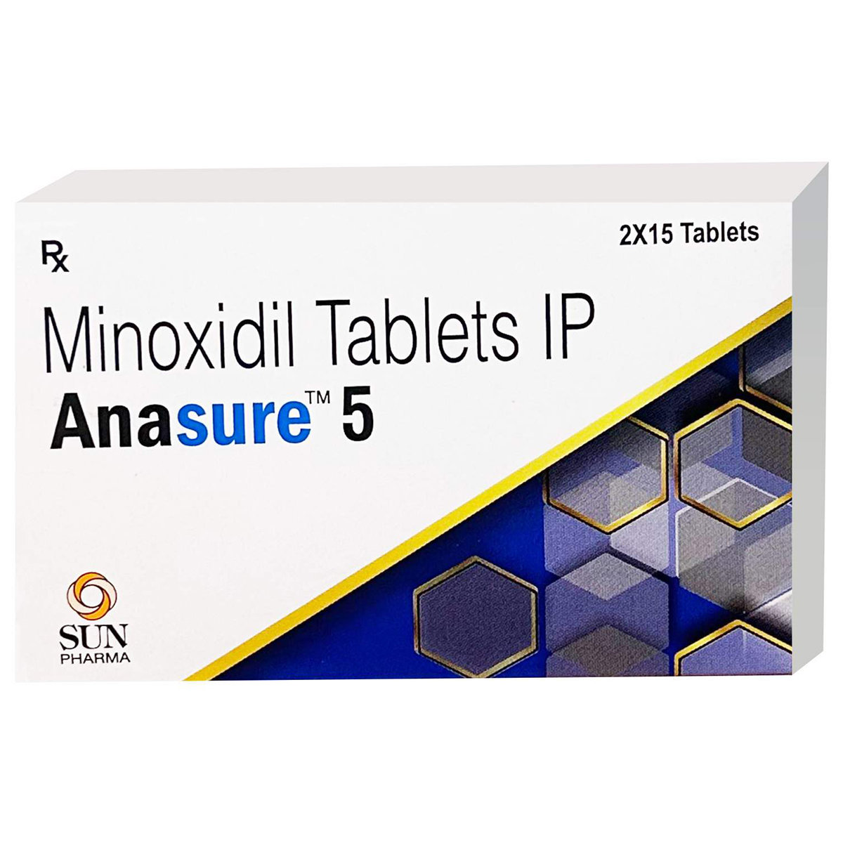 Anasure 5 Tablet 15's, Pack of 15 Anasure 5 Tablet 15's, Pack of 15