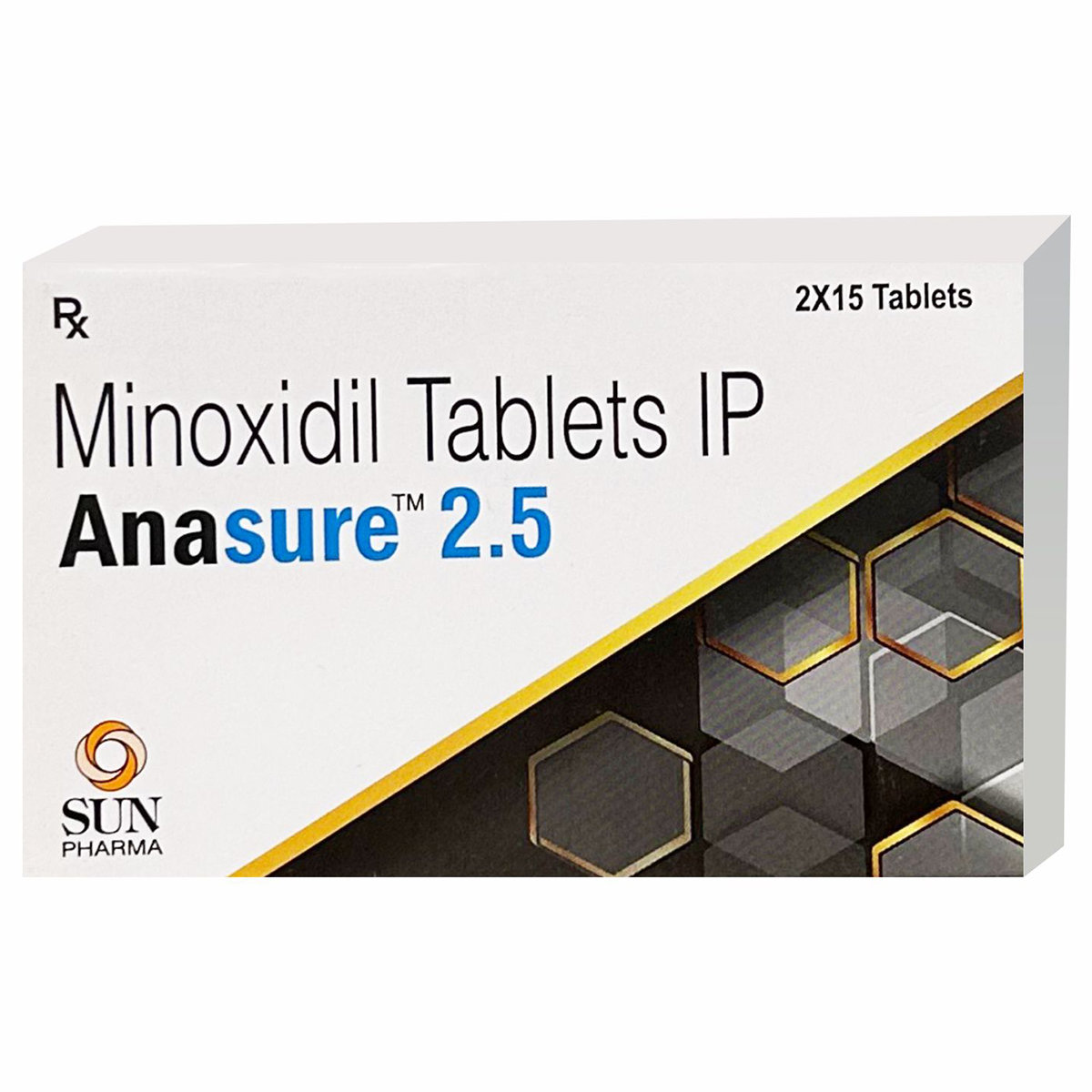 Anasure 2.5 Tablet 15's, Pack of 15 Anasure 2.5 Tablet 15's, Pack of 15