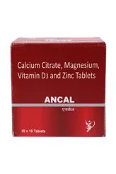 ANCAL 1000MG TABLET, Pack of 10 TabletS