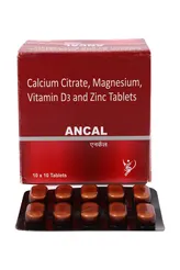 ANCAL 1000MG TABLET, Pack of 10 TabletS