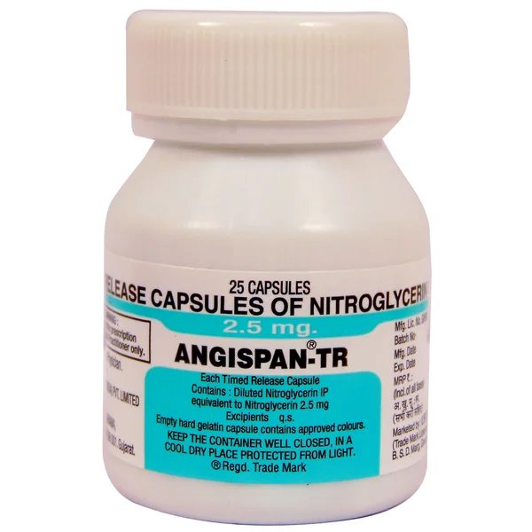 Angispan-TR 2.5 mg Capsule 25's