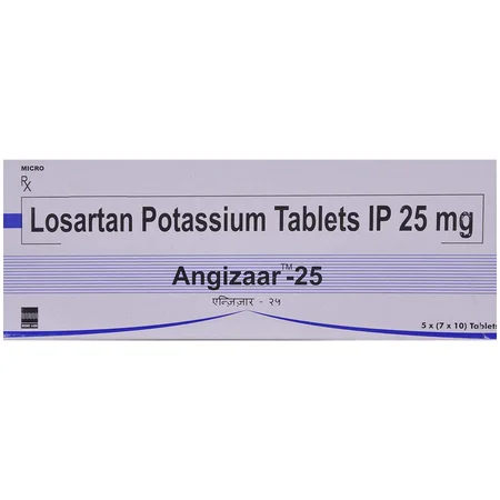 Angizaar-25 Tablet 10's