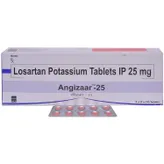 Angizaar-25 Tablet 10's, Pack of 10 TABLETS
