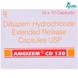 Angizem CD 120 Capsule 10's