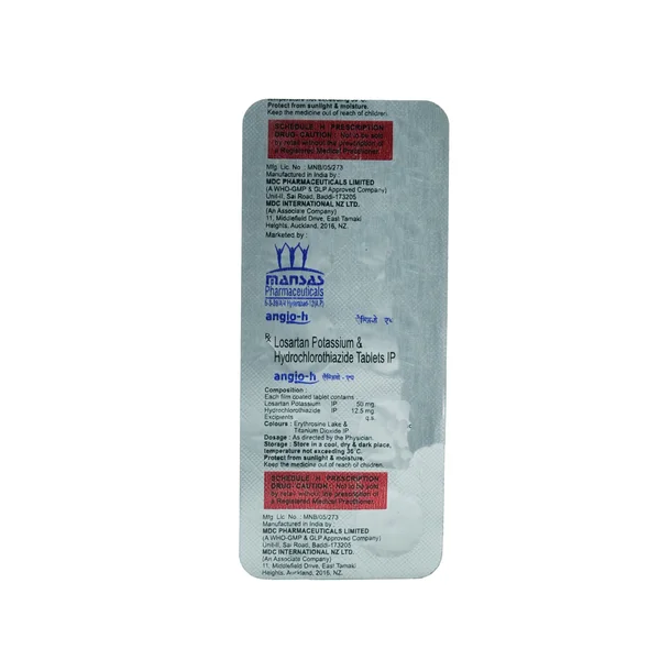 Angio H Tablet 10's