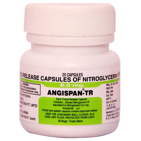 Angispan-TR 6.5 mg Capsule 25's