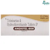 Angiotel-80H Tablet 10's, Pack of 10 TABLETS