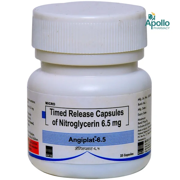 Angiplat 6.5 Capsule 25's, Pack of 1 TABLET
