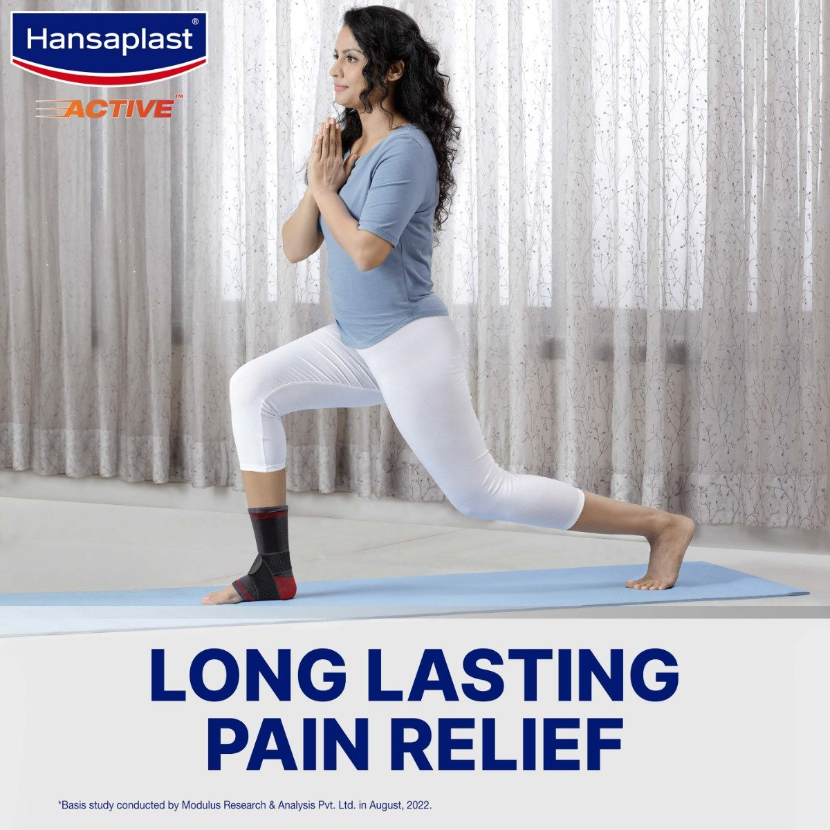 Hansaplast Active Ankle Binder Support OSFM (One Size Fits Most), 1 Count, Pack of 1 Hansaplast Active Ankle Binder Support OSFM (One Size Fits Most), 1 Count, Pack of 1