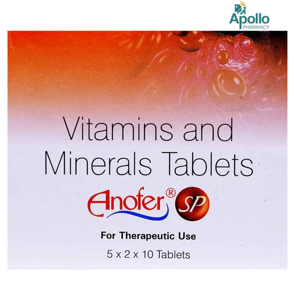 Anofer SP Tablet 10's, Pack of 10 TABLETS