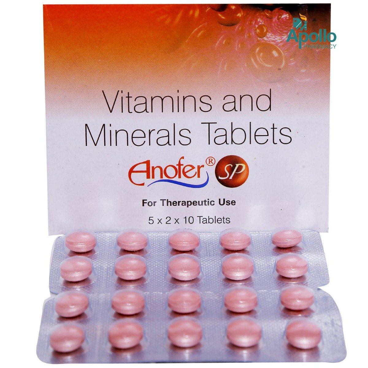 Anofer SP Tablet 10's, Pack of 10 TABLETS Anofer SP Tablet 10's, Pack of 10 TABLETS