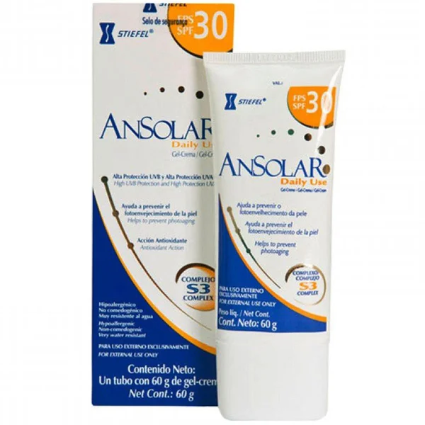 Ansolar Spf 30 Gel 60 gm, Pack of 1