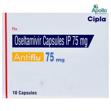 Antiflu 75 mg Capsule 10's