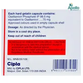 Antiflu 75 mg Capsule 10's, Pack of 10 CAPSULES