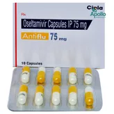 Antiflu 75 mg Capsule 10's, Pack of 10 CAPSULES