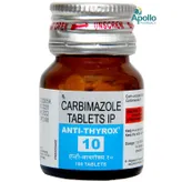 Anti Thyrox 10 Tablet 100's, Pack of 1 TABLET