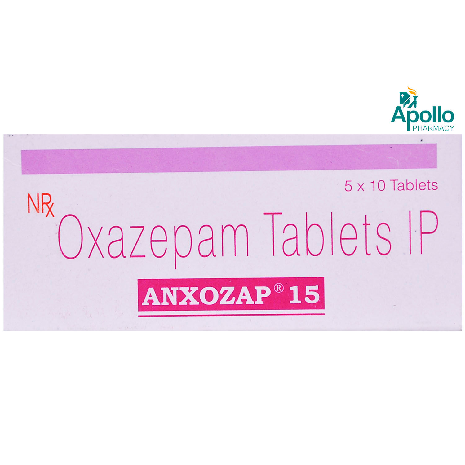 Buy Anxozap 15 Tablet 10's Online