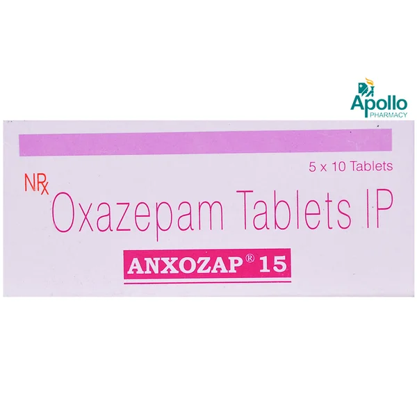Anxozap 15 Tablet 10's, Pack of 10 TABLETS