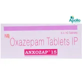 Anxozap 15 Tablet 10's, Pack of 10 TABLETS