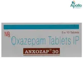 Anxozap 30 Tablet 10's, Pack of 10 TABLETS