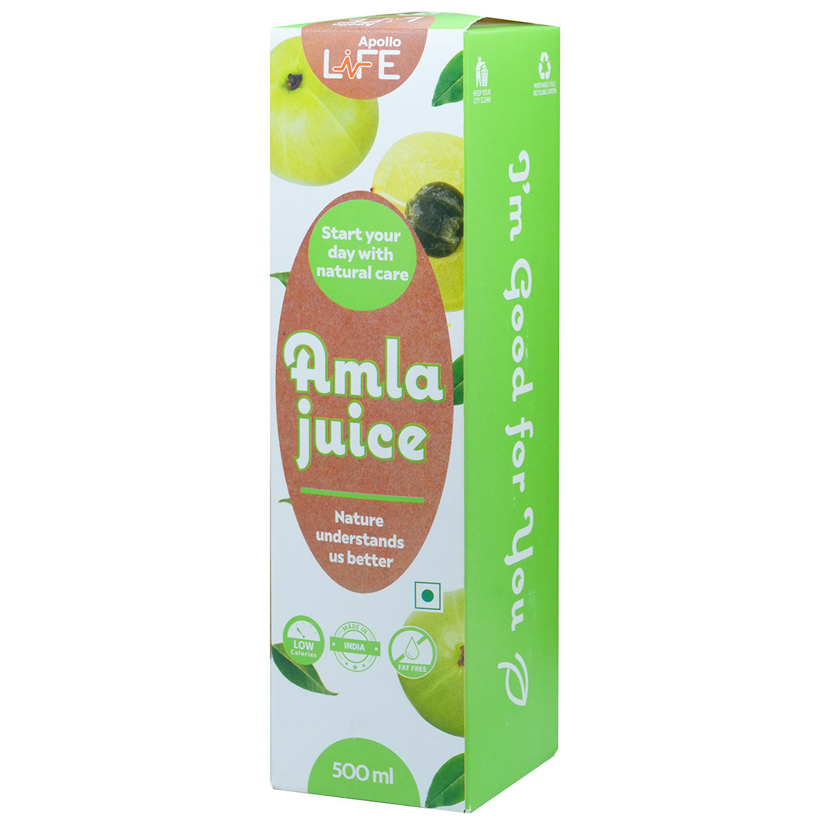 Apollo Life Natural Amla Juice, 500 ml, Pack of 1 Apollo Life Natural Amla Juice, 500 ml, Pack of 1