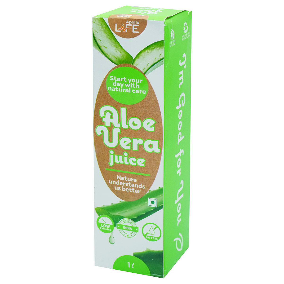 Apollo Life Aloe Vera Juice, 1 Litre, Pack of 1 Apollo Life Aloe Vera Juice, 1 Litre, Pack of 1