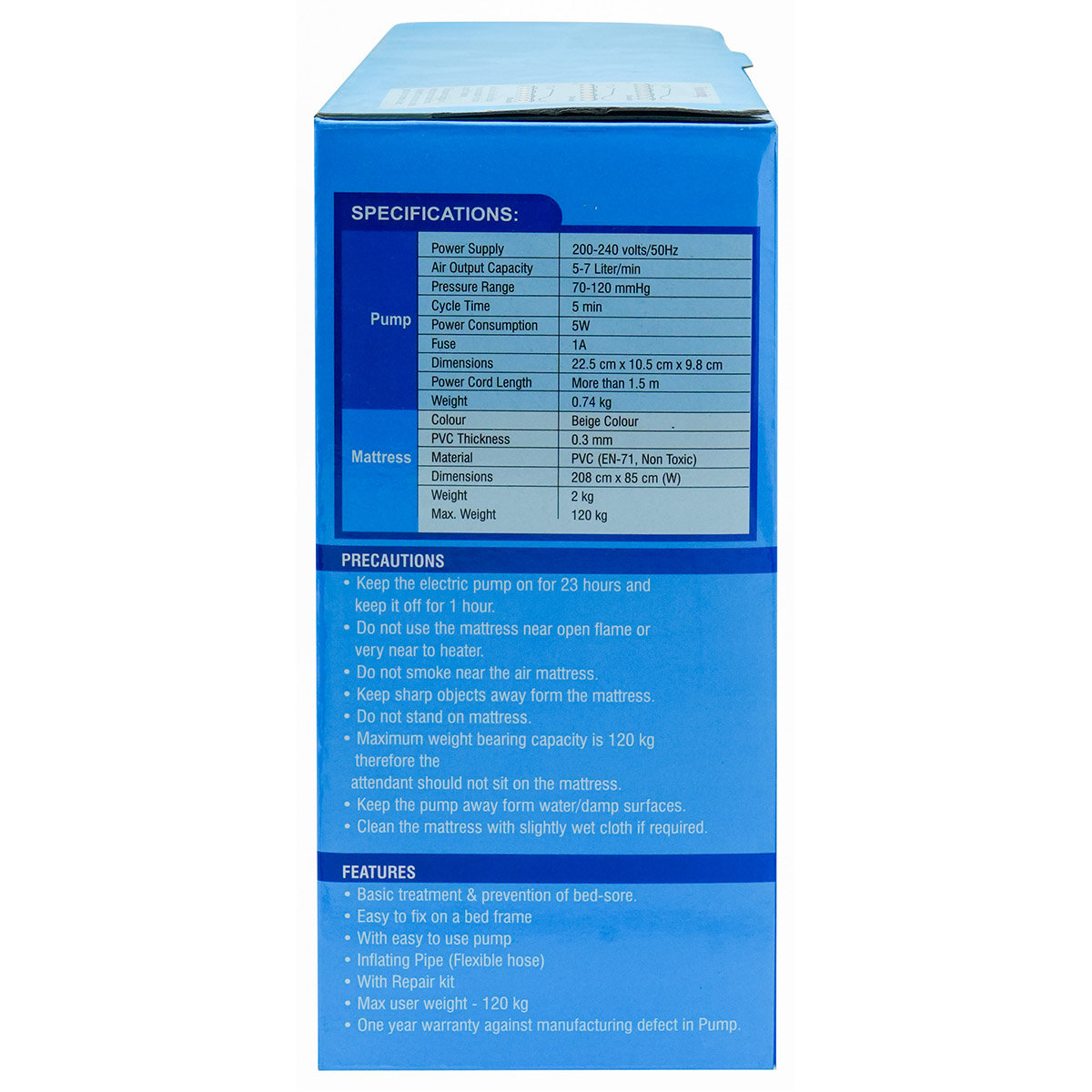 Apollo Pharmacy Air Mattress, 1 Count, Pack of 1 Apollo Pharmacy Air Mattress, 1 Count, Pack of 1