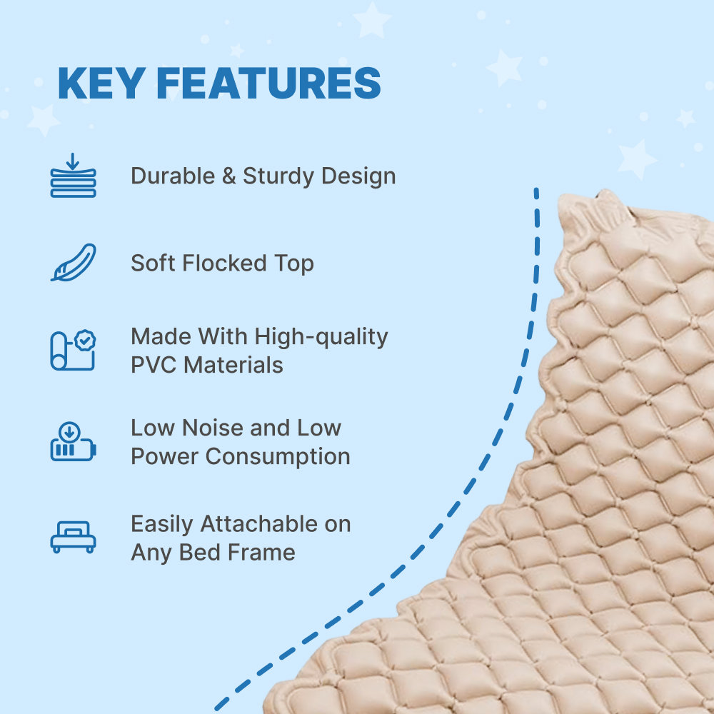 Apollo Pharmacy Air Mattress, 1 Count, Pack of 1 Apollo Pharmacy Air Mattress, 1 Count, Pack of 1