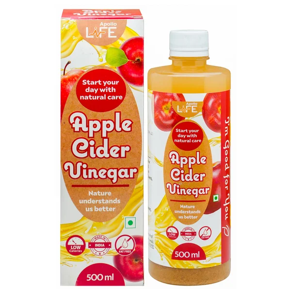 Apollo Life Apple Cider Vinegar Juice, 500 ml