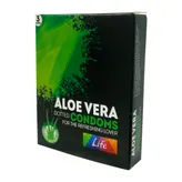 Apollo Life Aloe Vera Dotted Condoms, 3 Count, Pack of 1