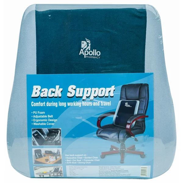 Apollo Pharmacy Back Support Universal, 1 Count, Pack of 1