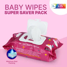 Apollo Life Baby Wipes, 160 Count (2x80 Wipes), Pack of 1