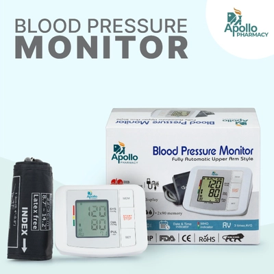 Apollo Pharmacy Blood Pressure Monitor AP/BP-01, 1 Count, Pack of 1