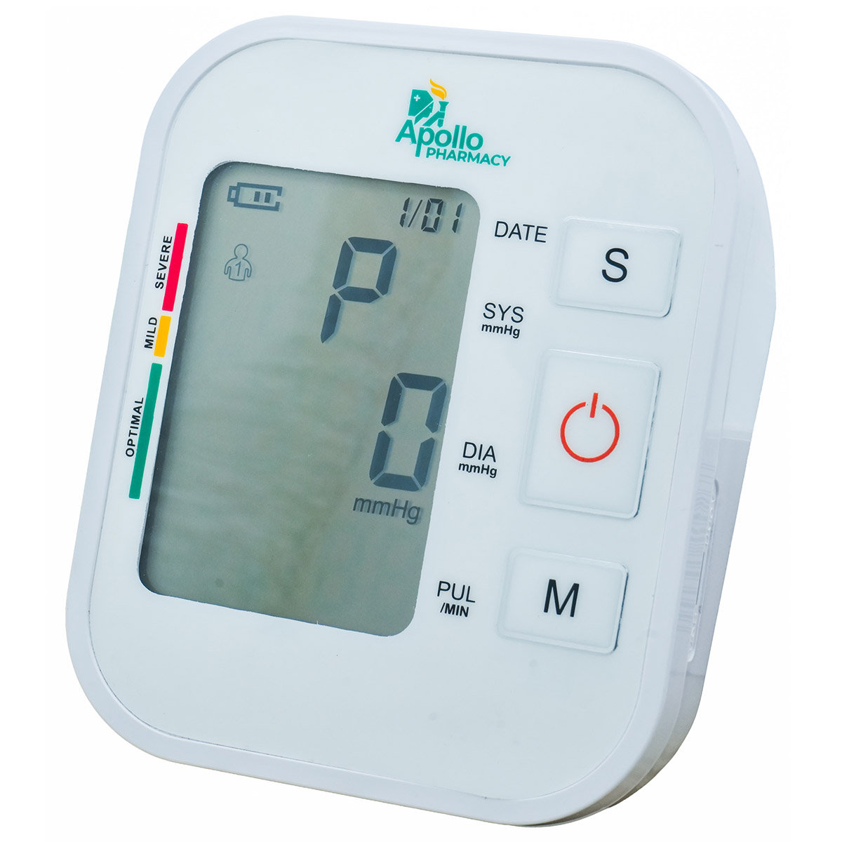 Apollo Pharmacy Fully Automatic Upper Arm Style Blood Pressure Monitor AP-5025B, 1 Count, Pack of 1 Apollo Pharmacy Fully Automatic Upper Arm Style Blood Pressure Monitor AP-5025B, 1 Count, Pack of 1