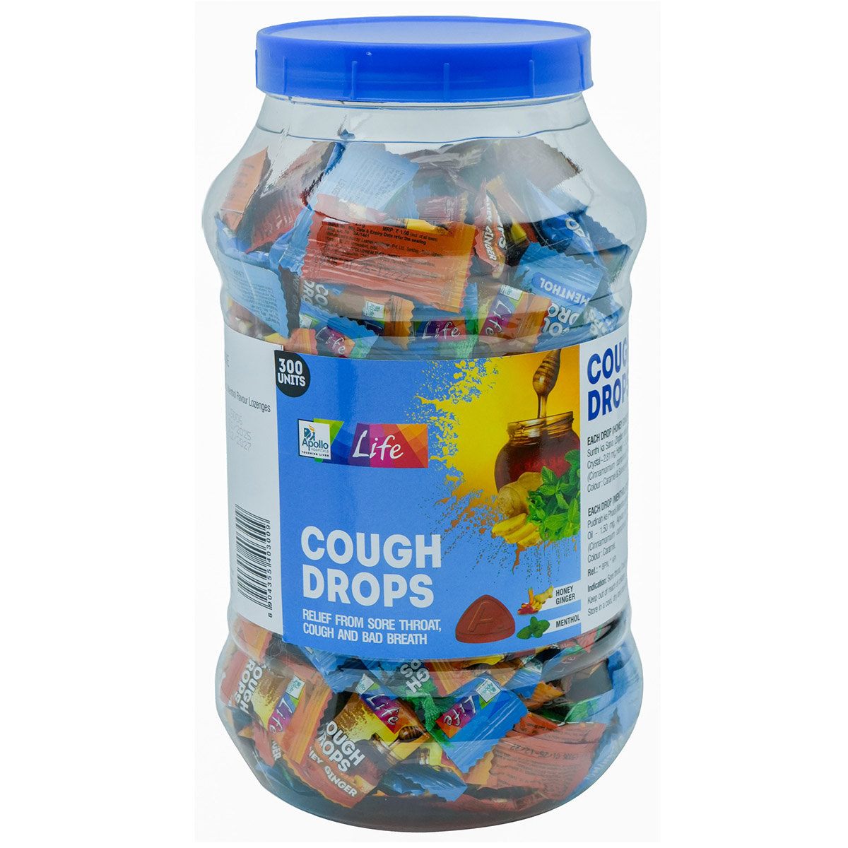 Apollo Life Cough Drops Lozenges, 1 Count, Pack of 1 Apollo Life Cough Drops Lozenges, 1 Count, Pack of 1