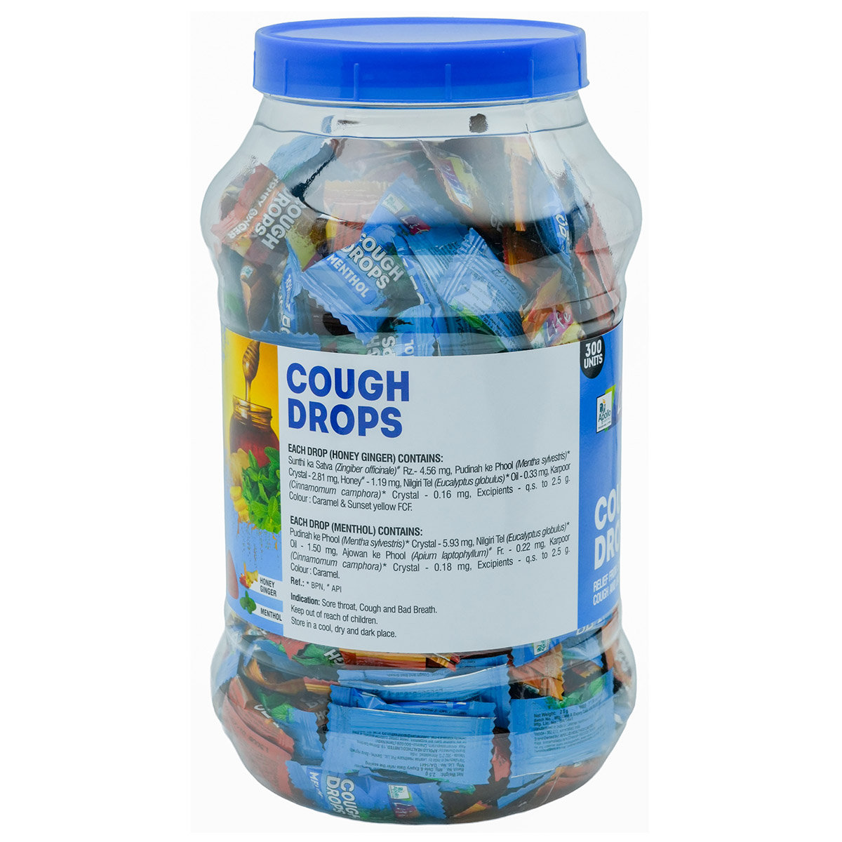 Apollo Life Cough Drops Lozenges, 1 Count, Pack of 1 Apollo Life Cough Drops Lozenges, 1 Count, Pack of 1