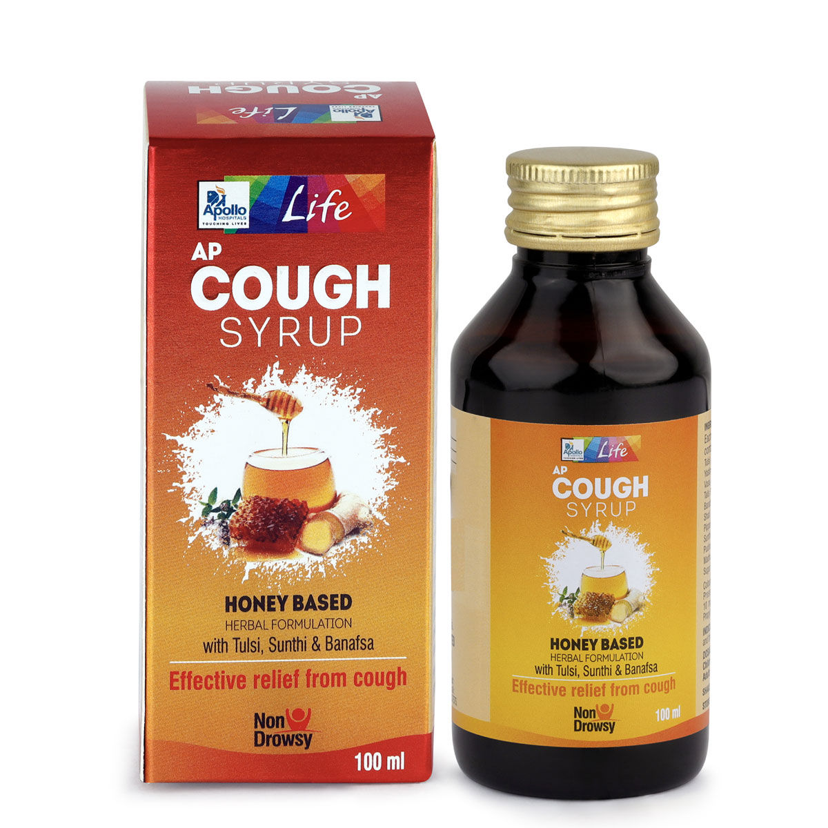 Buy Apollo Life Cough Syrup, 100 ml Online